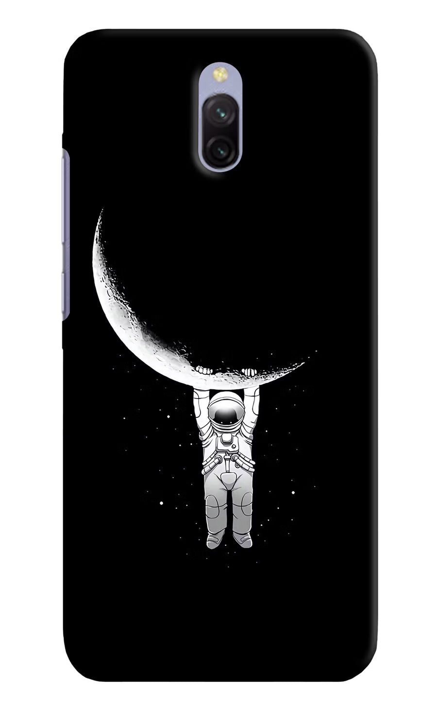 Moon Space Redmi 8A Dual Back Cover, Hard case