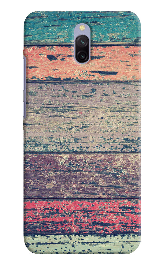 Colourful Wall Redmi 8A Dual Hard Case Back Cover by Casekaro