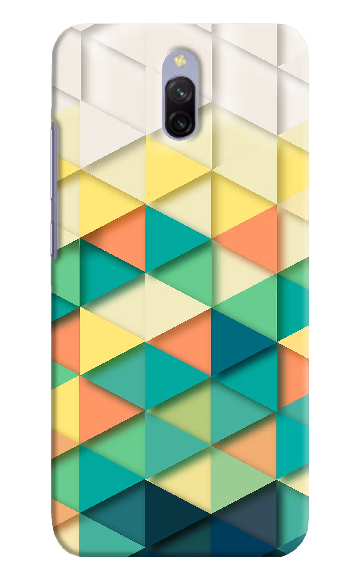 Abstract Redmi 8A Dual Hard Case Back Cover by Casekaro