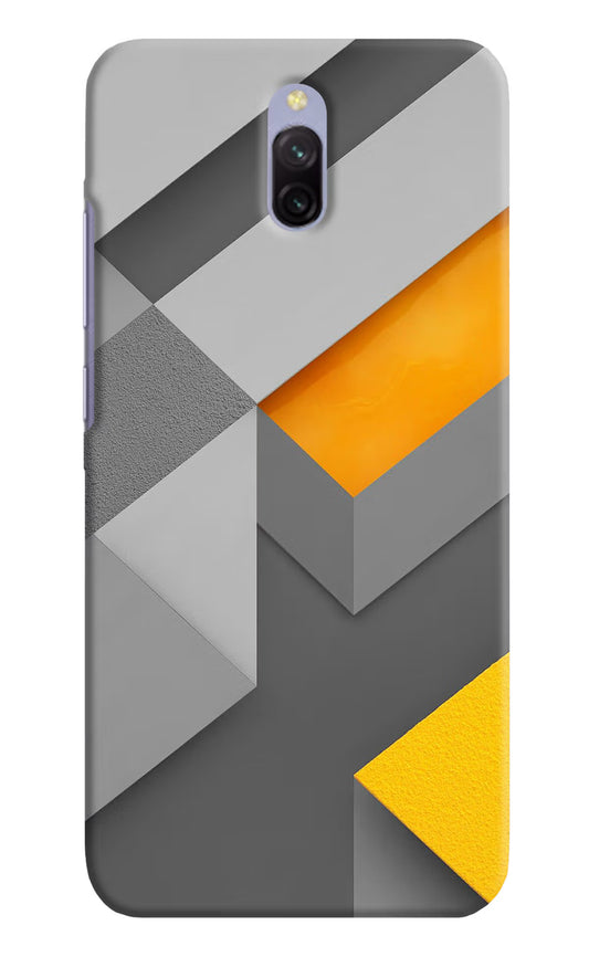 Abstract Redmi 8A Dual Hard Case Back Cover by Casekaro