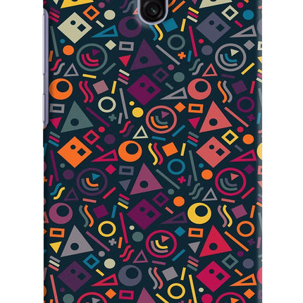 Geometric Abstract Redmi 8A Dual Hard Case Back Cover by Casekaro