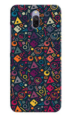 Geometric Abstract Redmi 8A Dual Hard Case Back Cover by Casekaro