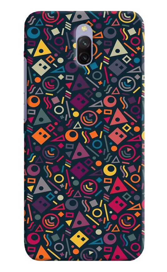 Geometric Abstract Redmi 8A Dual Hard Case Back Cover by Casekaro