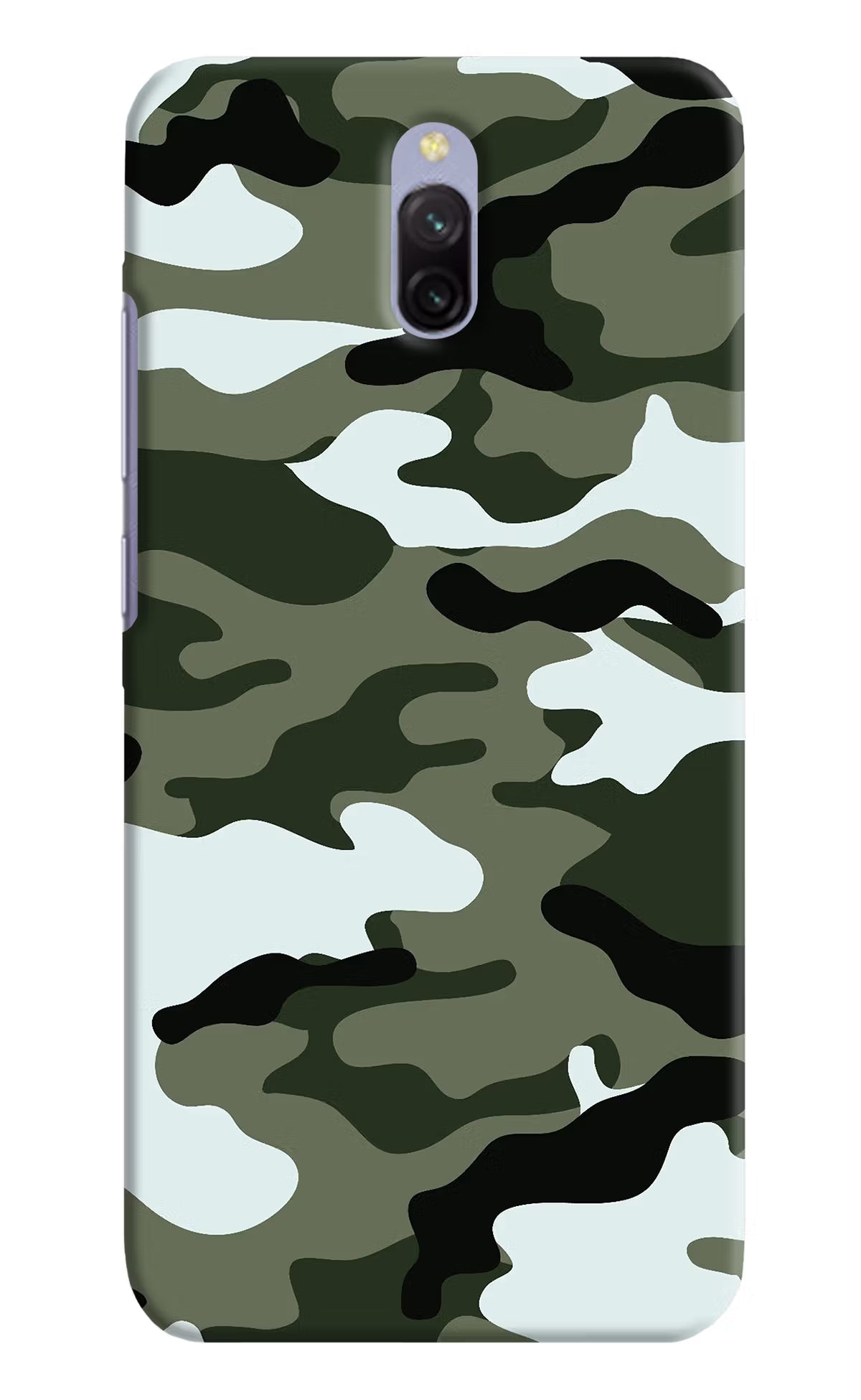 Camouflage Redmi 8A Dual Hard Case Back Cover by Casekaro