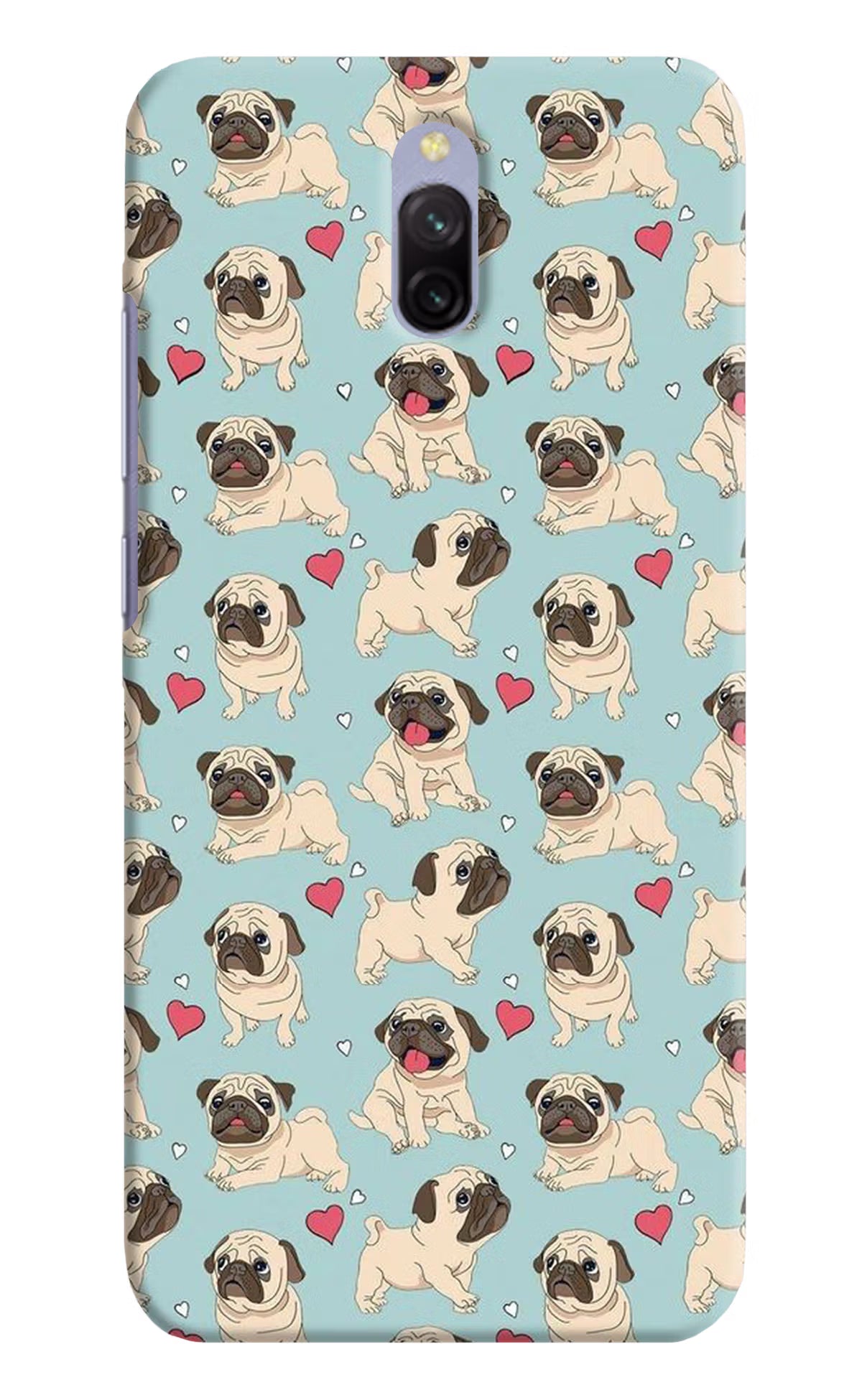 Pug Dog Redmi 8A Dual Hard Case Back Cover by Casekaro