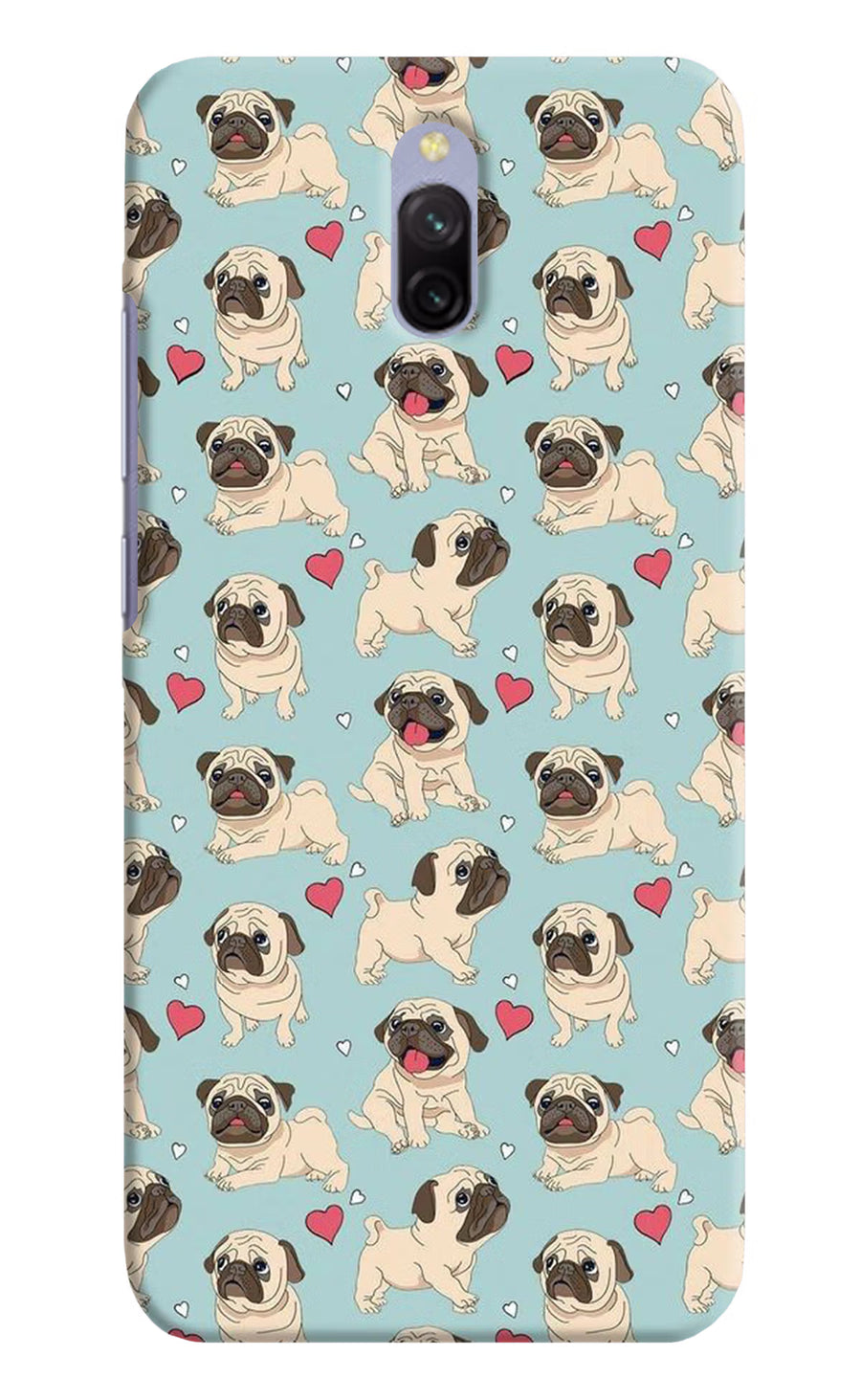 Pug Dog Redmi 8A Dual Back Cover, Hard case