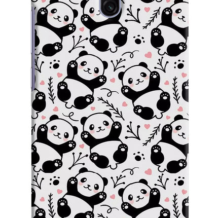 Cute Panda Redmi 8A Dual Hard Case Back Cover by Casekaro
