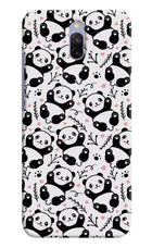Cute Panda Redmi 8A Dual Hard Case Back Cover by Casekaro