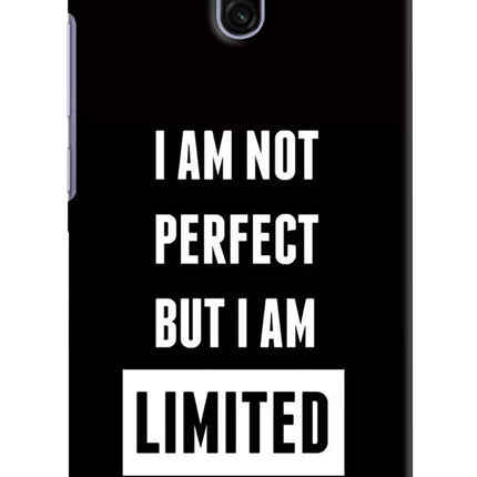 I Am Not Perfect But I Am Limited Edition Redmi 8A Dual Hard Case Back Cover by Casekaro