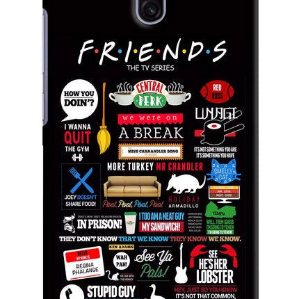 FRIENDS Redmi 8A Dual Hard Case Back Cover by Casekaro