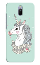 Unicorn Wallpaper Redmi 8A Dual Hard Case Back Cover by Casekaro