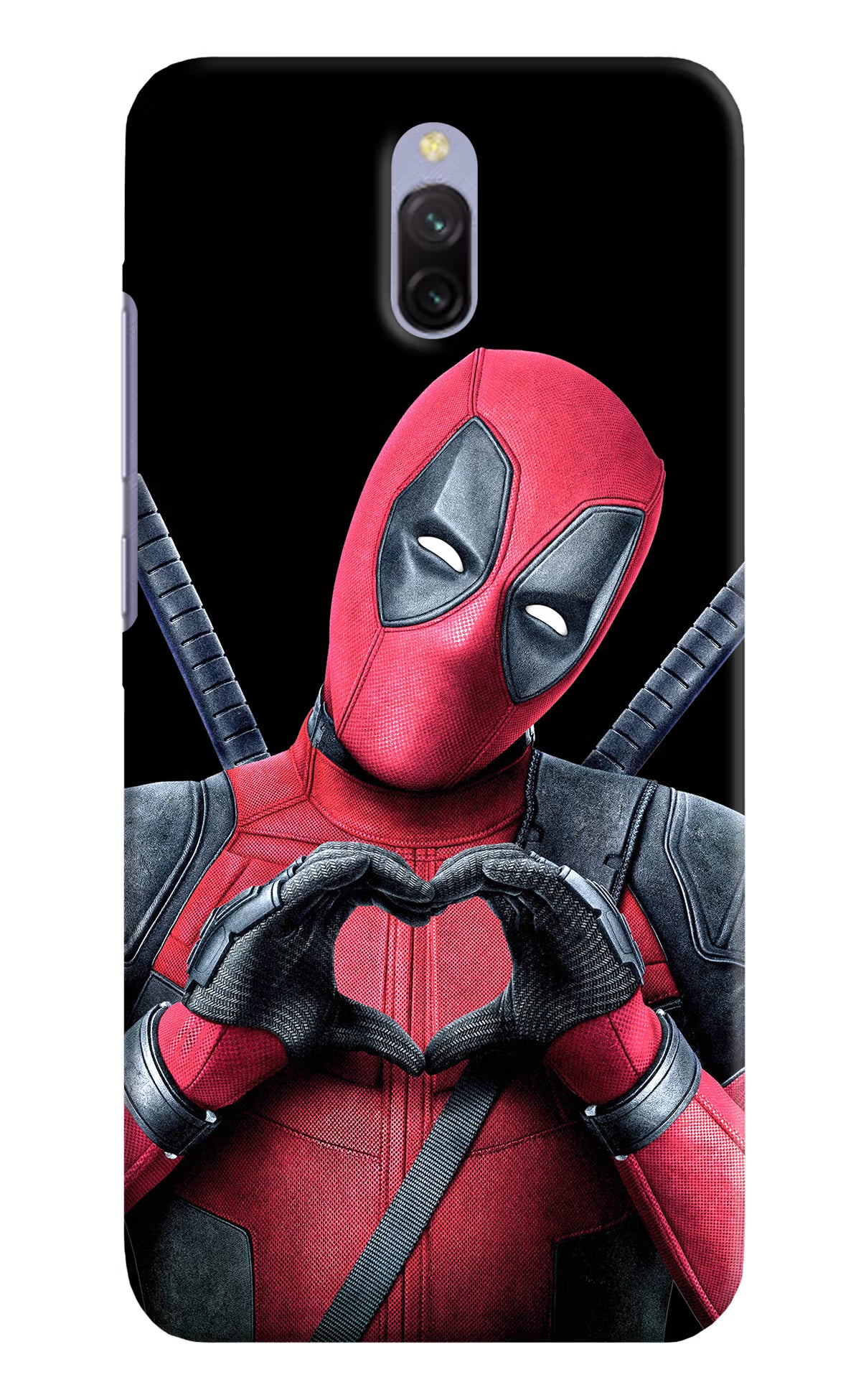 Deadpool Redmi 8A Dual Hard Case Back Cover by Casekaro