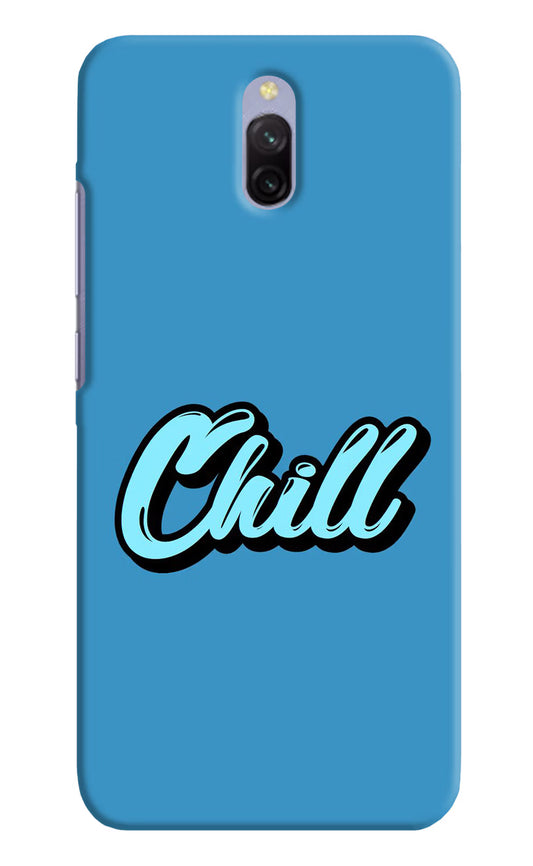 Chill Redmi 8A Dual Hard Case Back Cover by Casekaro
