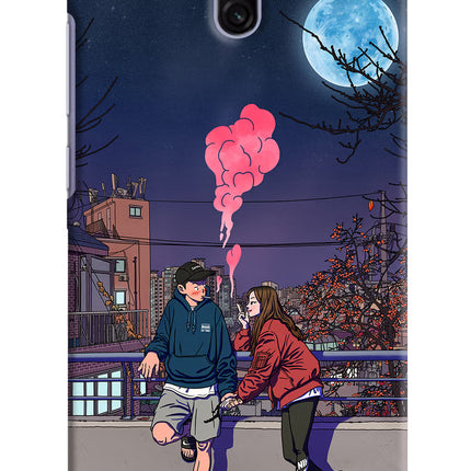 Chilling Couple Redmi 8A Dual Hard Case Back Cover by Casekaro