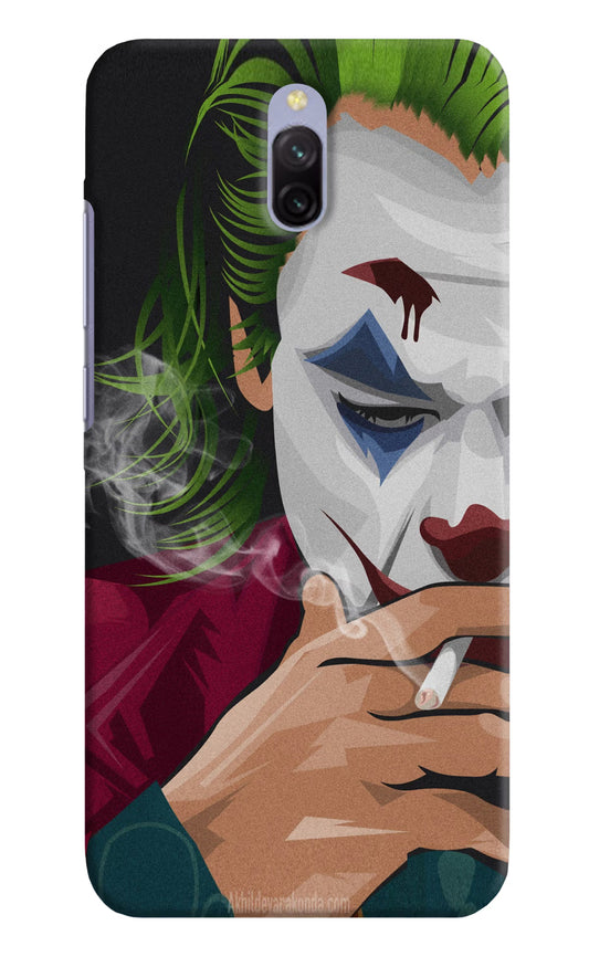 Joker Smoking Redmi 8A Dual Hard Case Back Cover by Casekaro