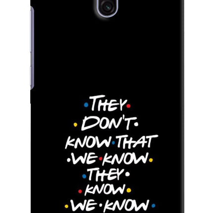 FRIENDS Dialogue Redmi 8A Dual Hard Case Back Cover by Casekaro