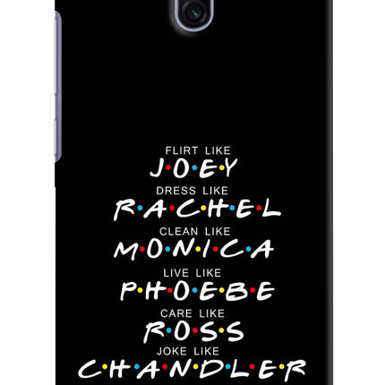 FRIENDS Character Redmi 8A Dual Hard Case Back Cover by Casekaro