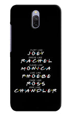 FRIENDS Character Redmi 8A Dual Hard Case Back Cover by Casekaro