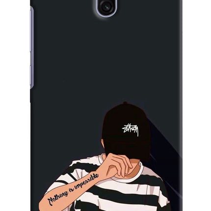 Aesthetic Boy Redmi 8A Dual Hard Case Back Cover by Casekaro
