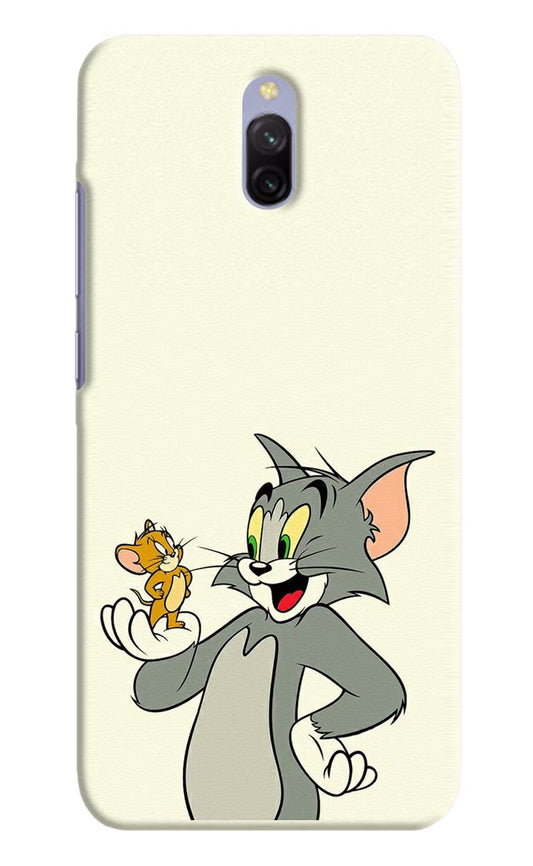 Tom & Jerry Redmi 8A Dual Hard Case Back Cover by Casekaro