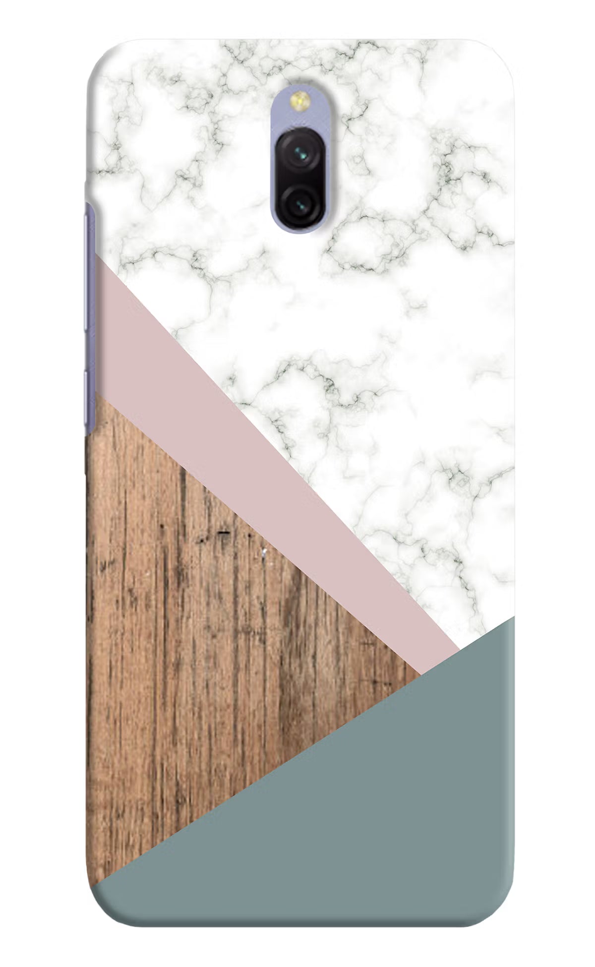 Marble wood Abstract Redmi 8A Dual Hard Case Back Cover by Casekaro