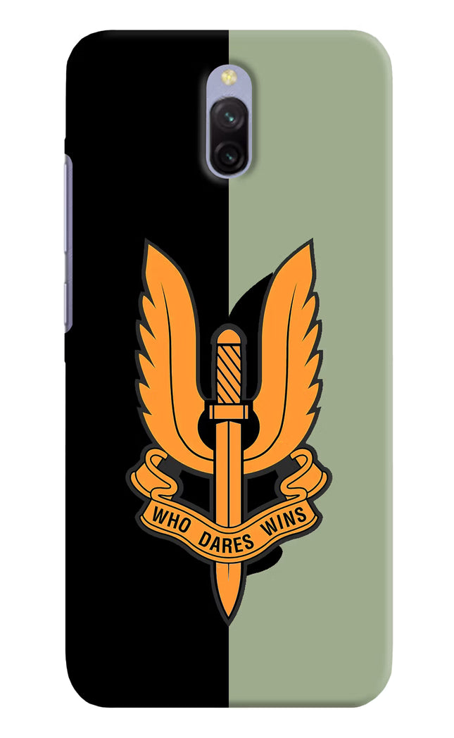 Balidan Logo Redmi 8A Dual Hard Case Back Cover by Casekaro