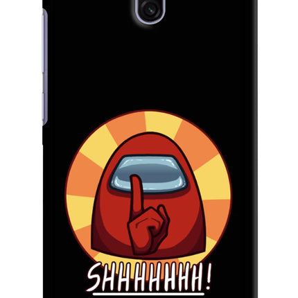 Among Us Shhh! Redmi 8A Dual Hard Case Back Cover by Casekaro