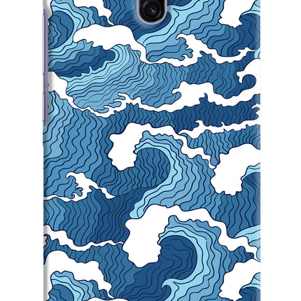 Blue Waves Redmi 8A Dual Hard Case Back Cover by Casekaro