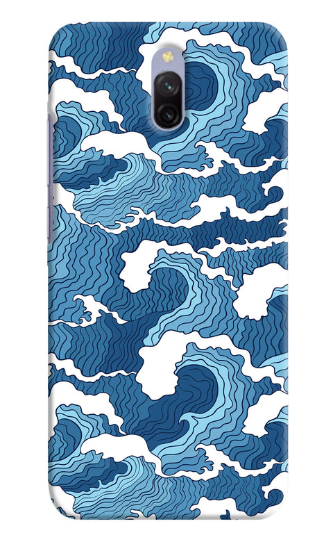Blue Waves Redmi 8A Dual Back Cover