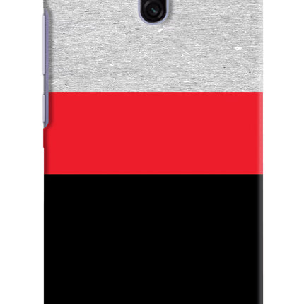 Tri Color Pattern Redmi 8A Dual Hard Case Back Cover by Casekaro