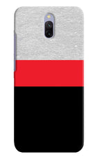 Tri Color Pattern Redmi 8A Dual Hard Case Back Cover by Casekaro