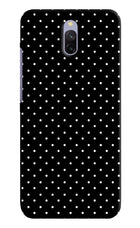 White Dots Redmi 8A Dual Hard Case Back Cover by Casekaro