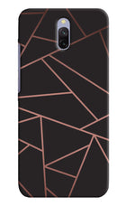 Geometric Pattern Redmi 8A Dual Hard Case Back Cover by Casekaro