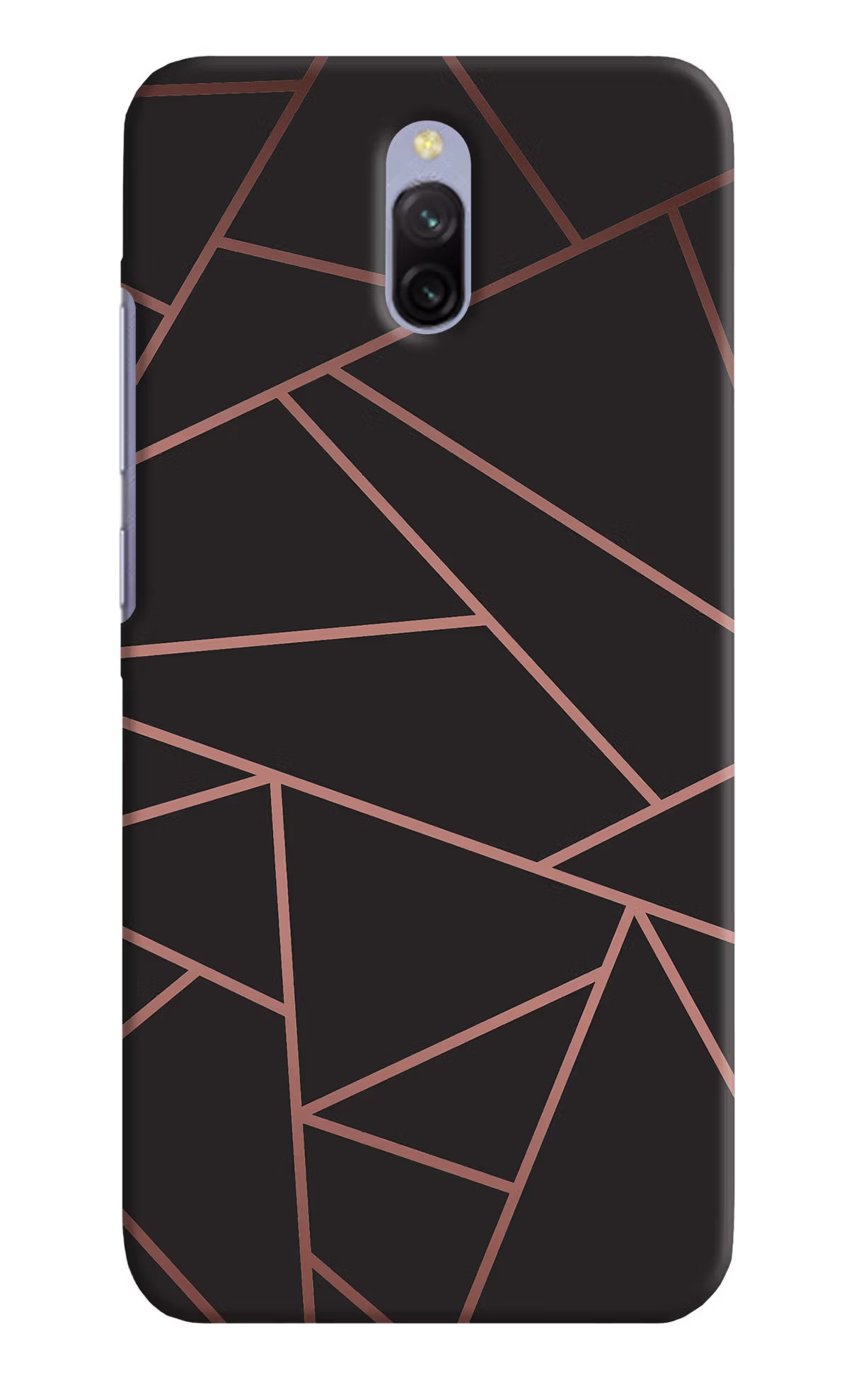 Geometric Pattern Redmi 8A Dual Hard Case Back Cover by Casekaro