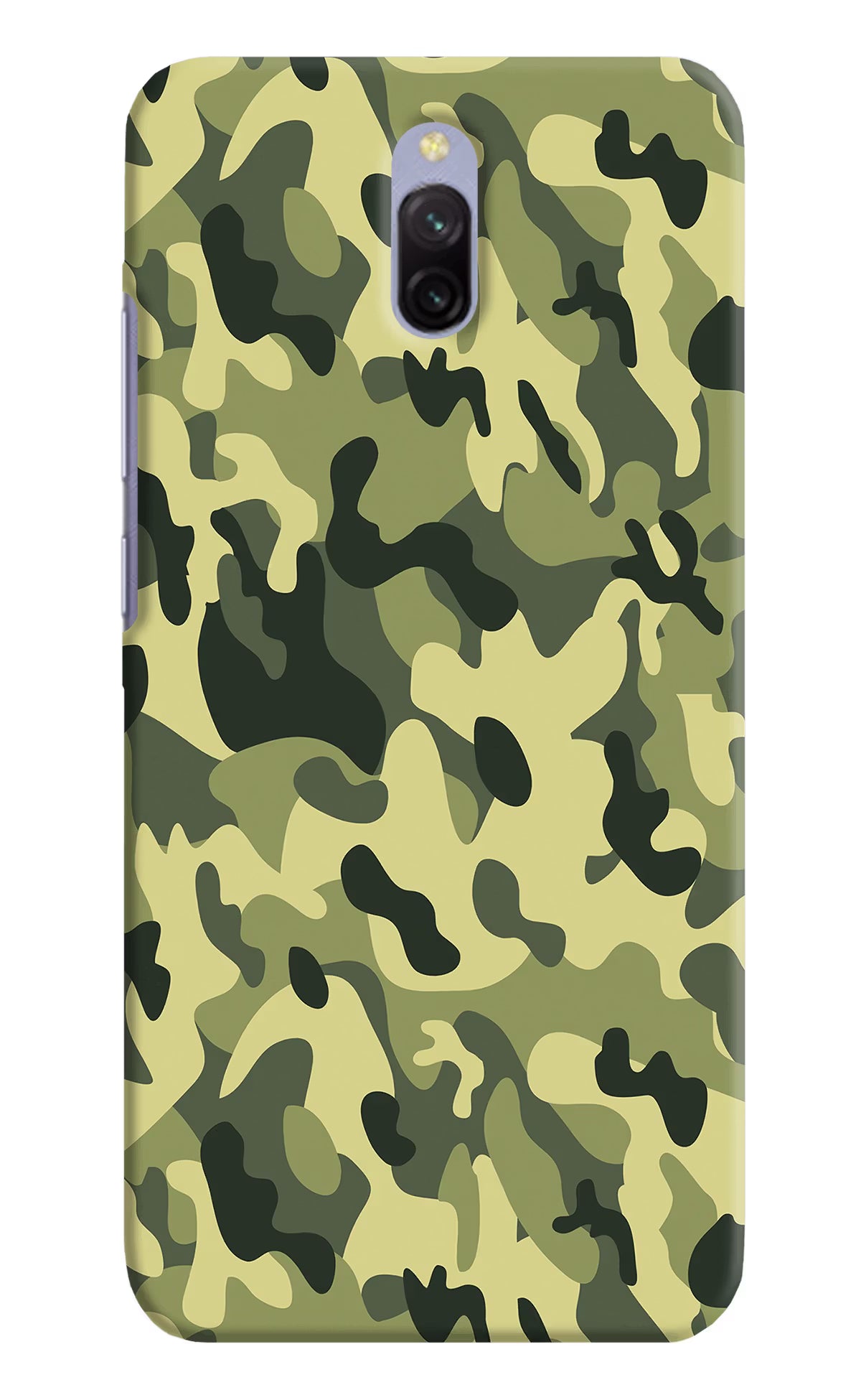 Camouflage Redmi 8A Dual Hard Case Back Cover by Casekaro