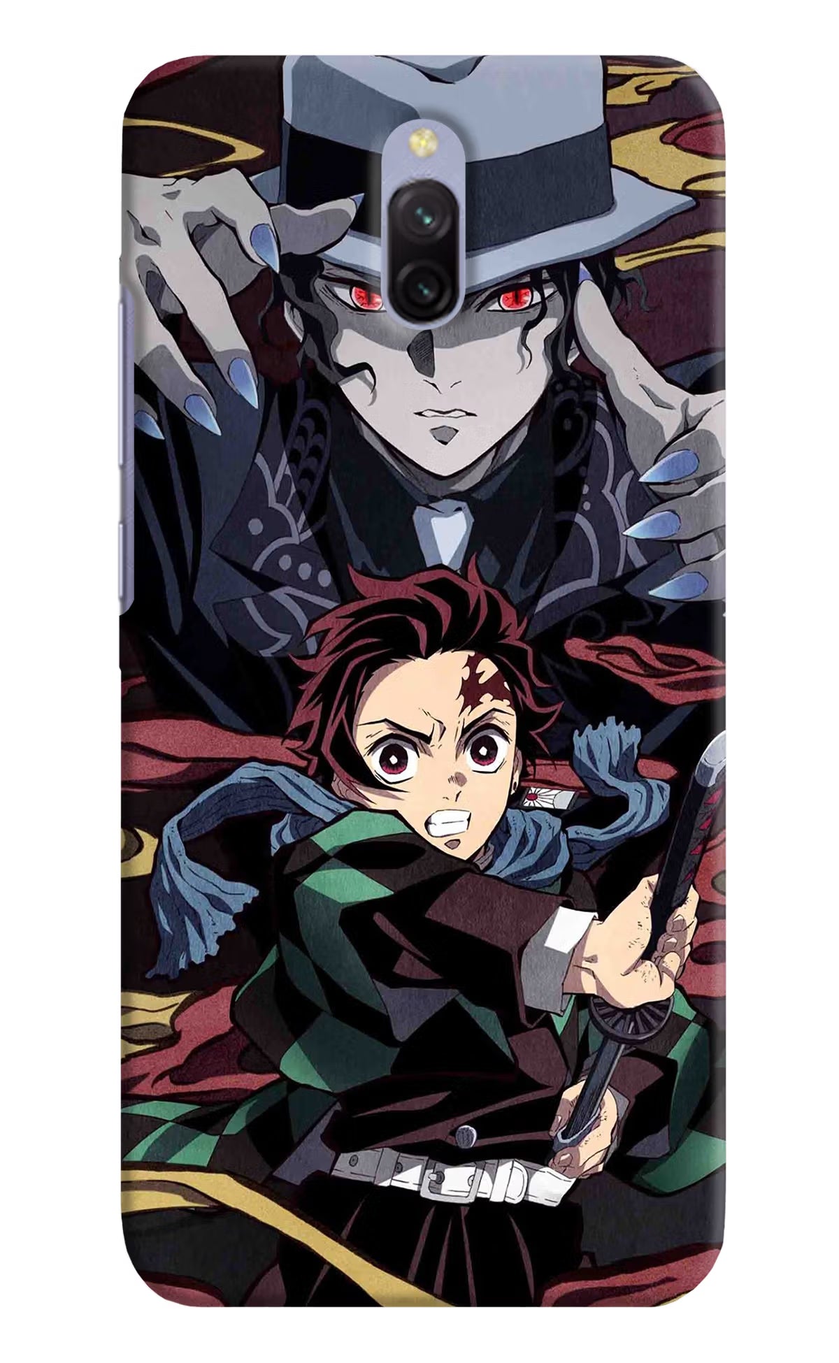 Demon Slayer Redmi 8A Dual Hard Case Back Cover by Casekaro