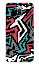 Geometric Graffiti Redmi 8A Dual Hard Case Back Cover by Casekaro