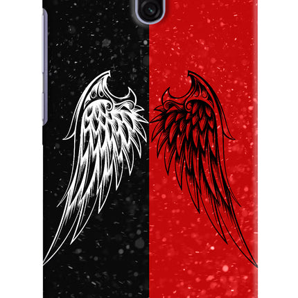 Wings Redmi 8A Dual Hard Case Back Cover by Casekaro