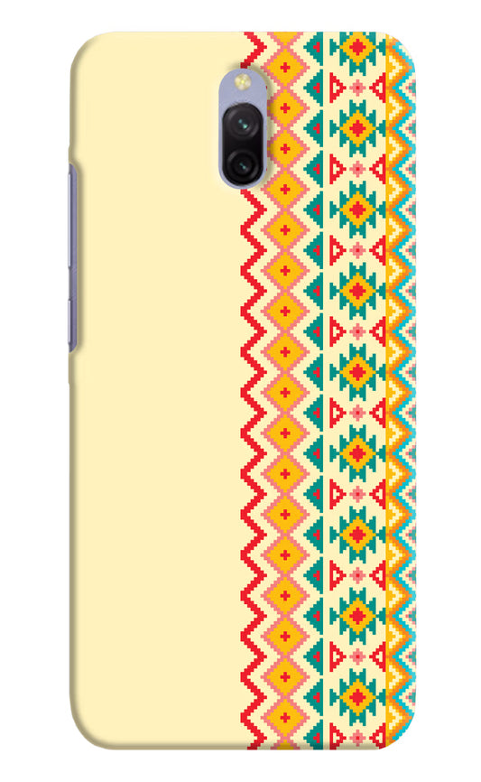 Ethnic Seamless Redmi 8A Dual Hard Case Back Cover by Casekaro