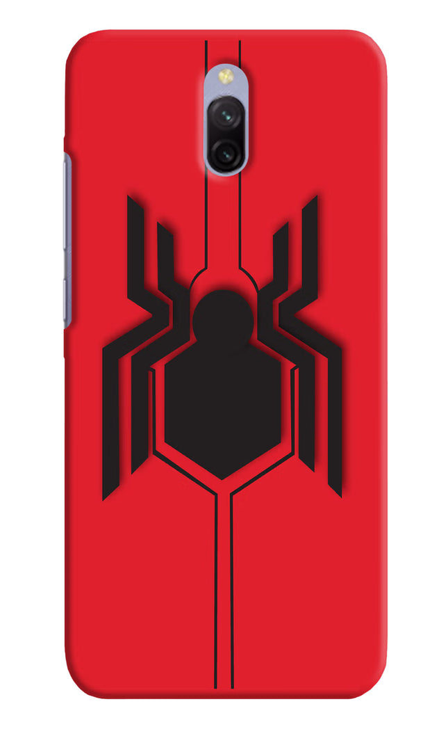 Spider Redmi 8A Dual Hard Case Back Cover by Casekaro