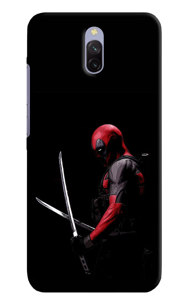 Deadpool Redmi 8A Dual Hard Case Back Cover by Casekaro