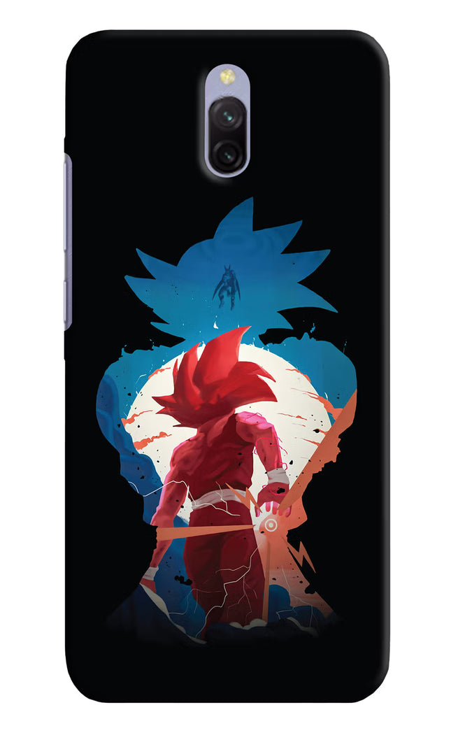 Goku Redmi 8A Dual Hard Case Back Cover by Casekaro