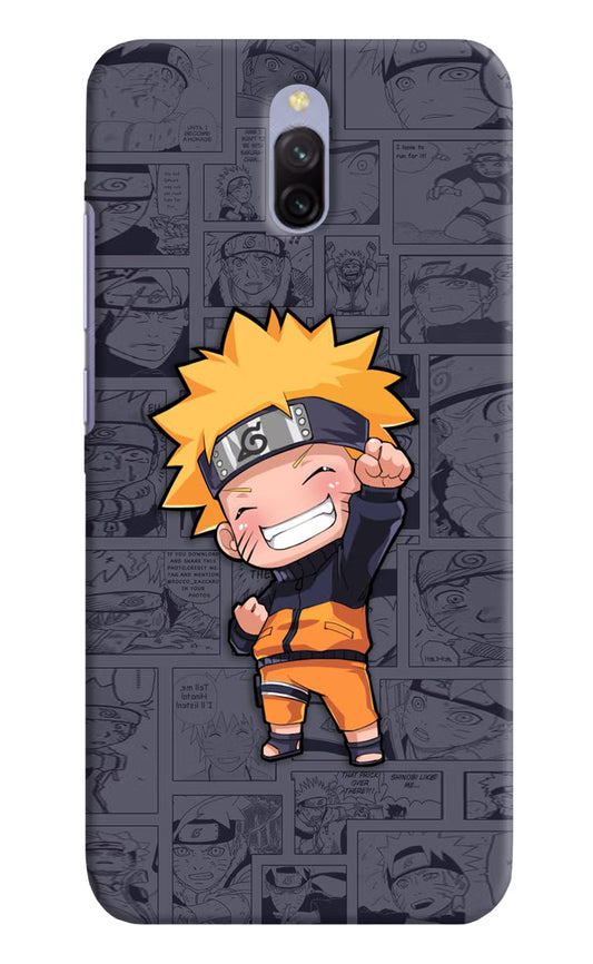 Chota Naruto Redmi 8A Dual Hard Case Back Cover by Casekaro