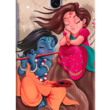 Radhe Krishna Redmi 8A Dual Hard Case Back Cover by Casekaro