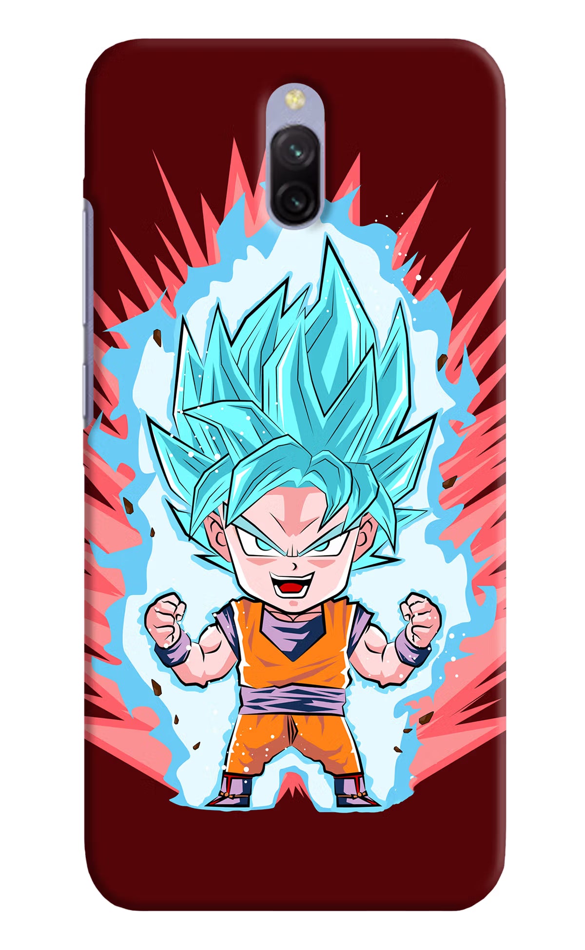 Goku Little Redmi 8A Dual Hard Case Back Cover by Casekaro