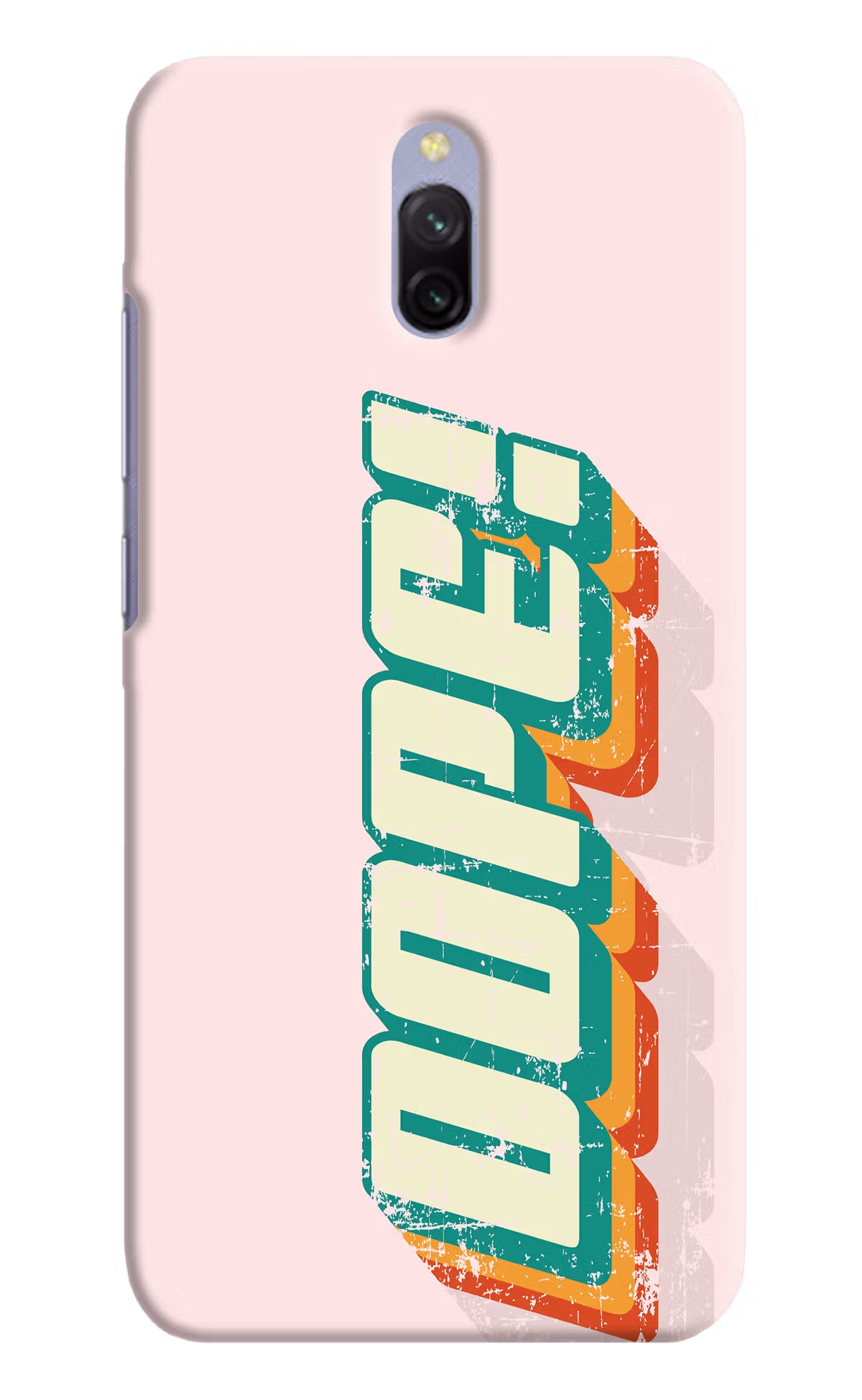 Dope Redmi 8A Dual Hard Case Back Cover by Casekaro