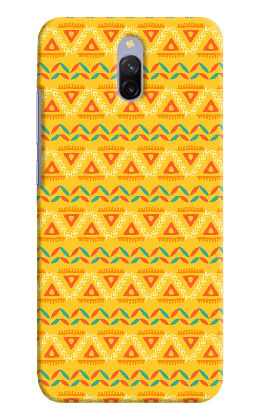 Tribal Pattern Redmi 8A Dual Hard Case Back Cover by Casekaro