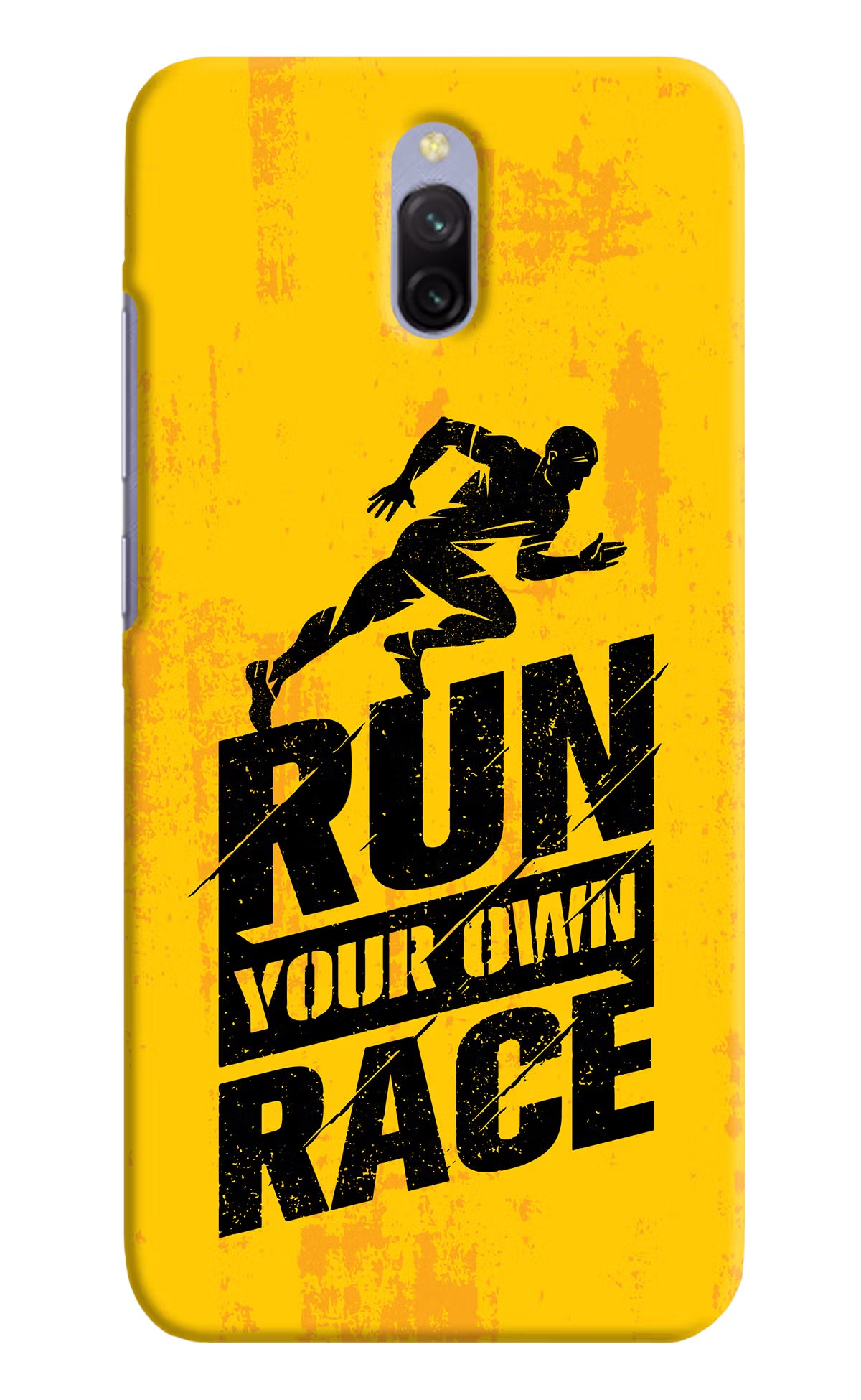 Run Your Own Race Redmi 8A Dual Hard Case Back Cover by Casekaro