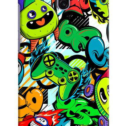 Game Doodle Redmi 8A Dual Hard Case Back Cover by Casekaro