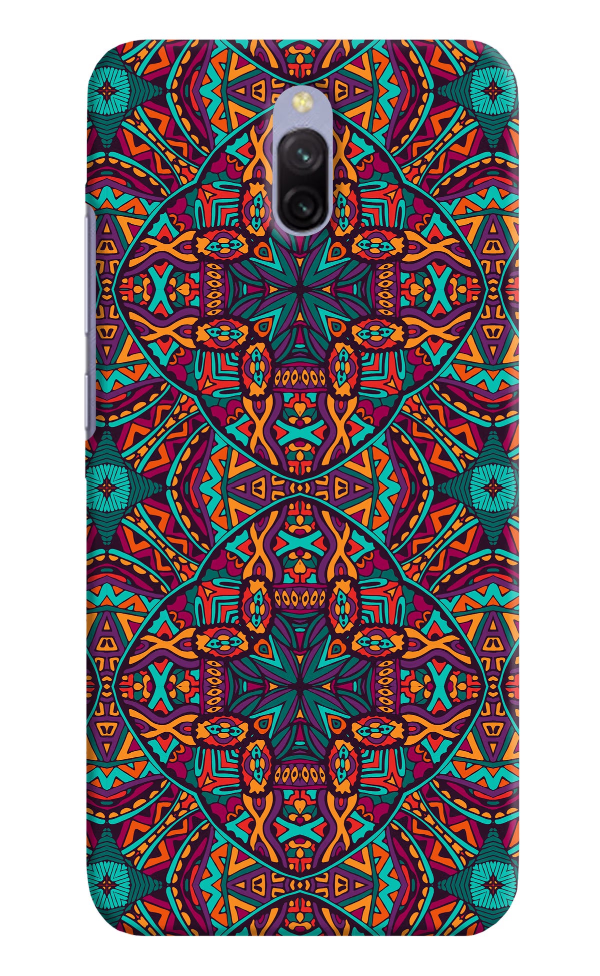 Colour Mandala Redmi 8A Dual Hard Case Back Cover by Casekaro